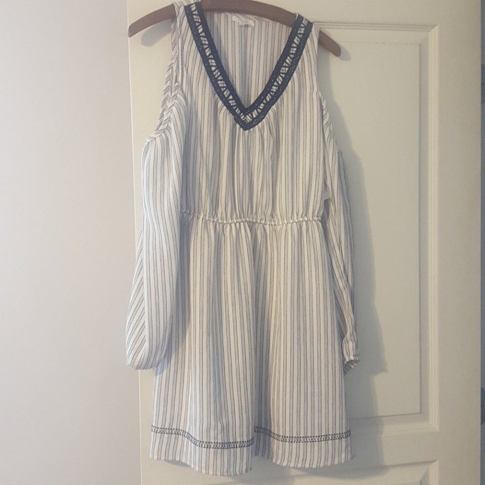 Cold shoulder dress